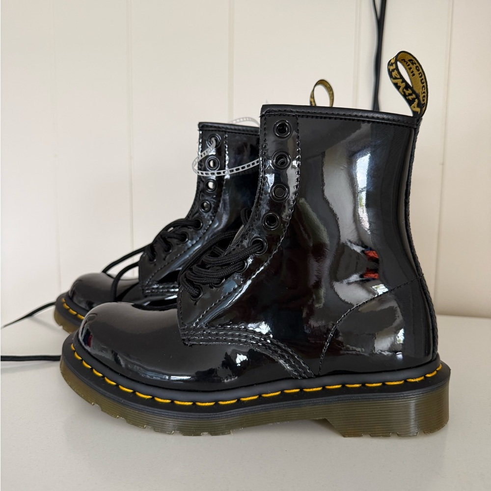 Dr. Martens Black Lace Up Boots